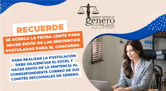 ÚLTIMOS DÍAS PARA POSTULAR SENTENCIAS